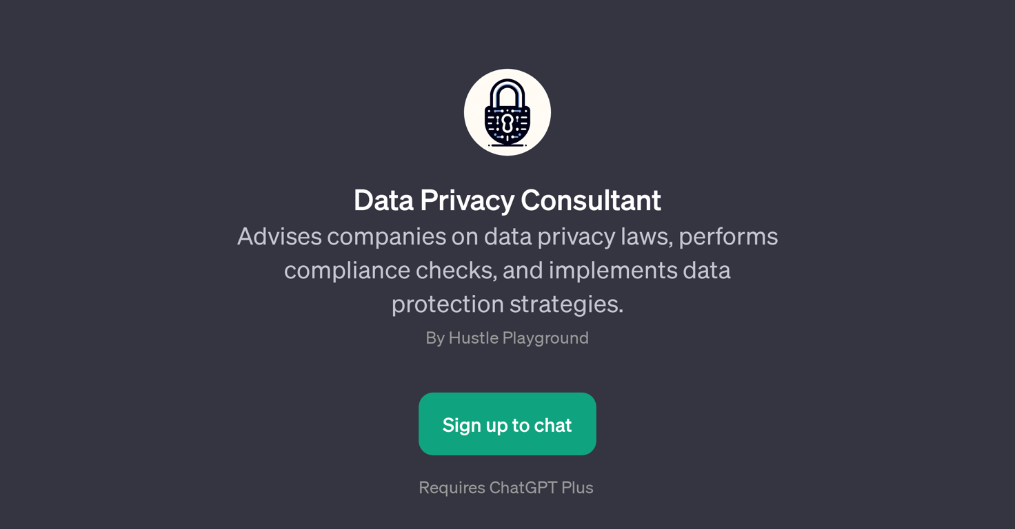 Data Privacy Consultant website
