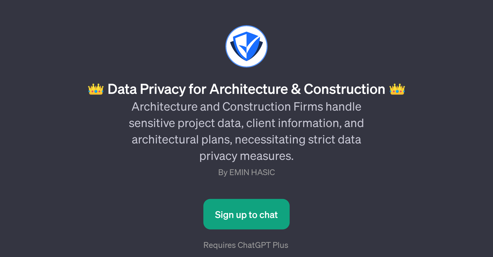Data Privacy for Architecture & Construction website