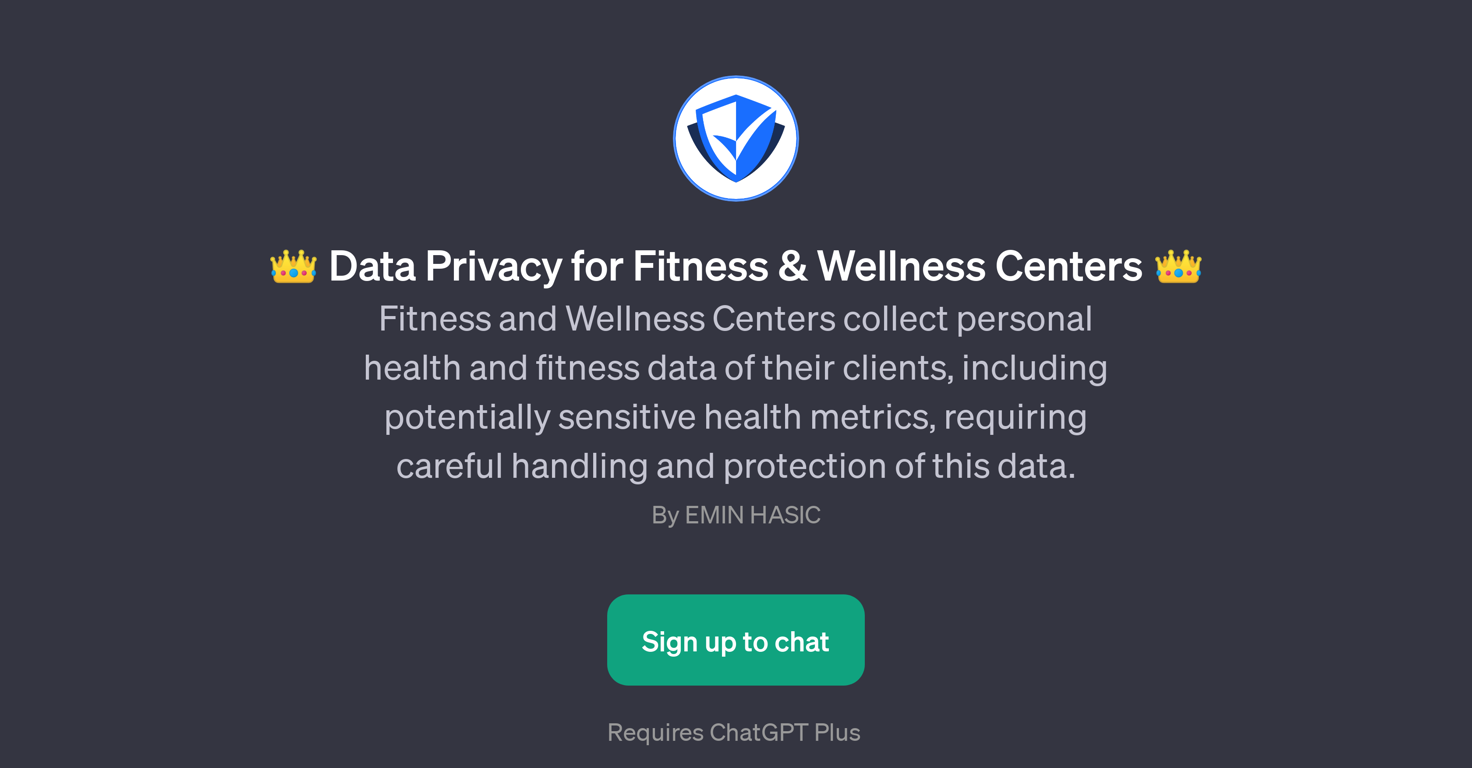 Data Privacy for Fitness & Wellness Centers website
