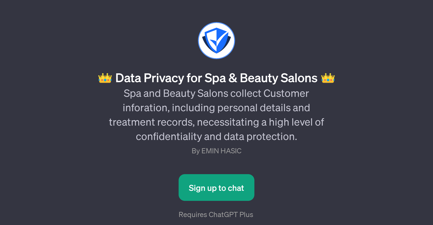 Data Privacy for Spa & Beauty Salons GPT website