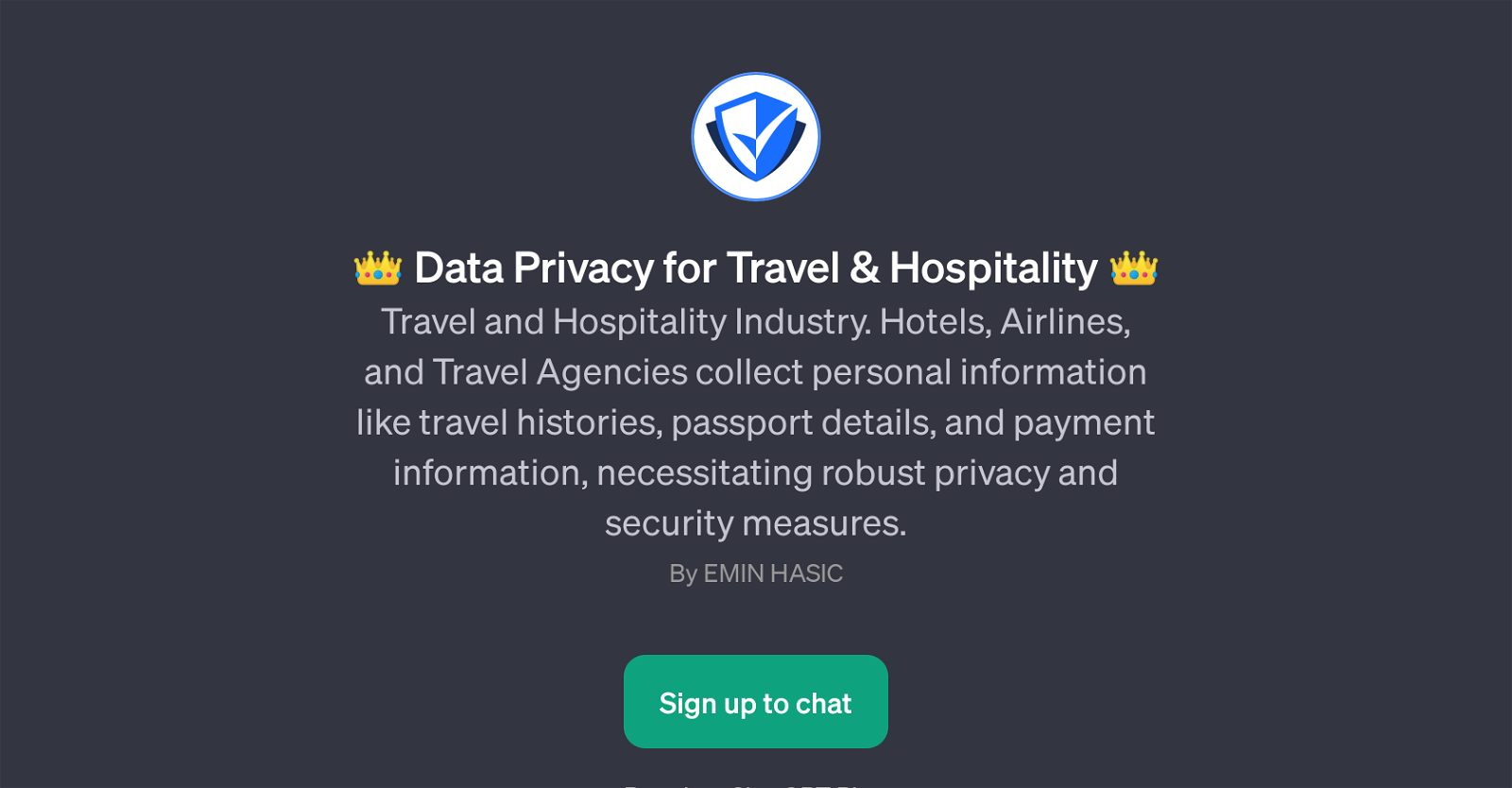 Data Privacy for Travel & Hospitality website