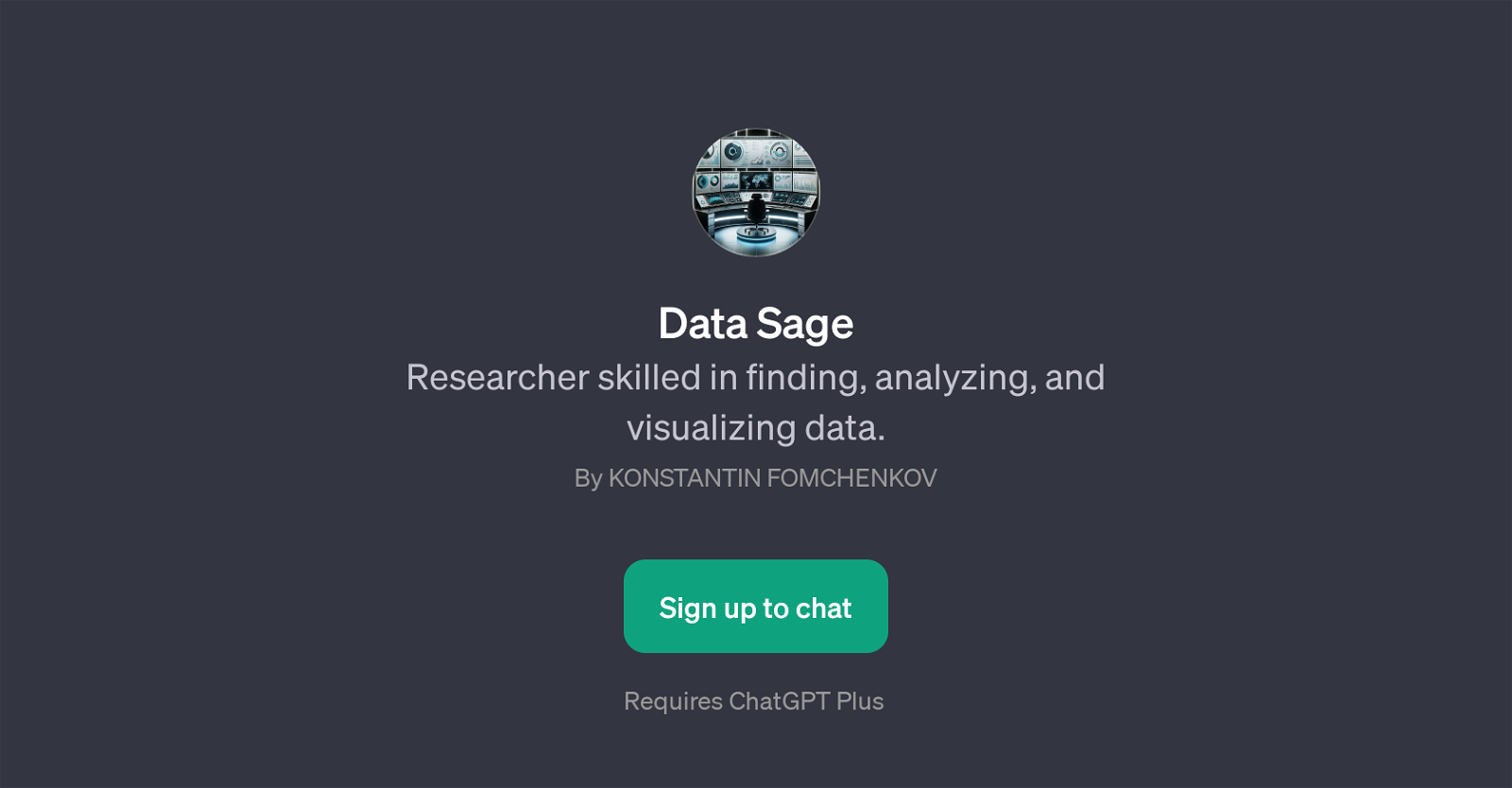 Data Sage website