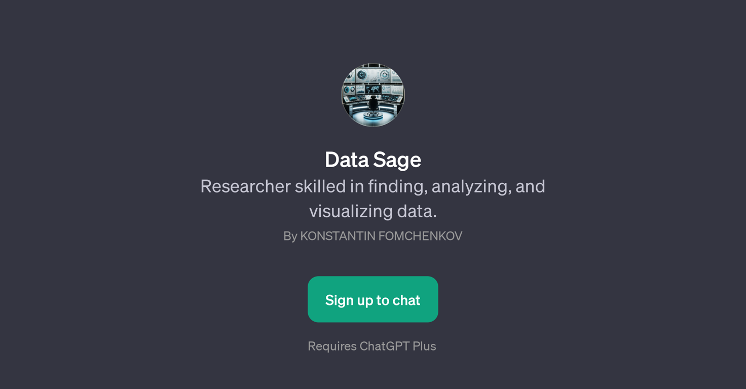 Data Sage website