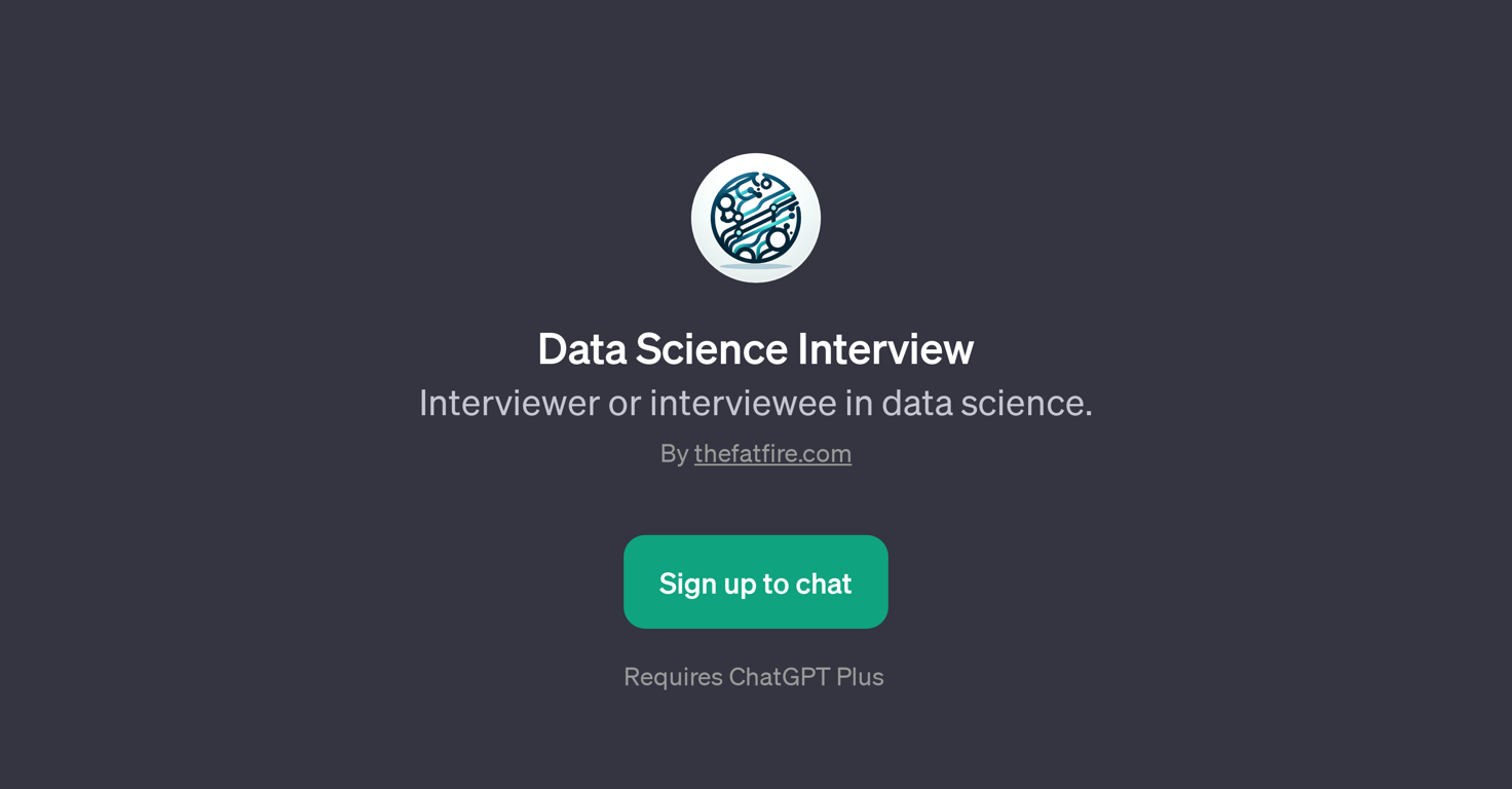Data Science Interview website