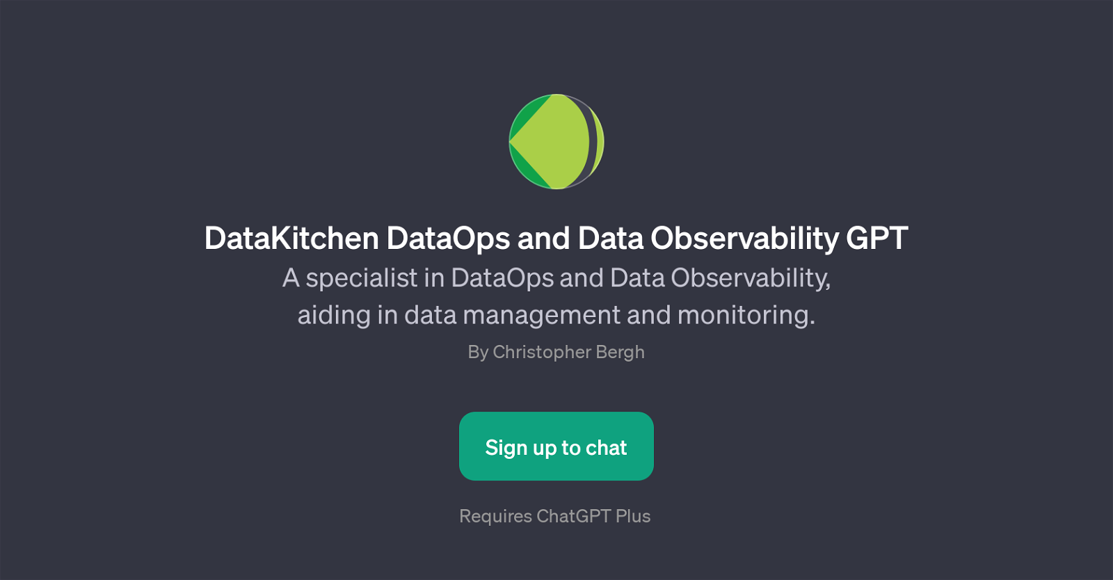 DataKitchen DataOps and Data Observability GPT website