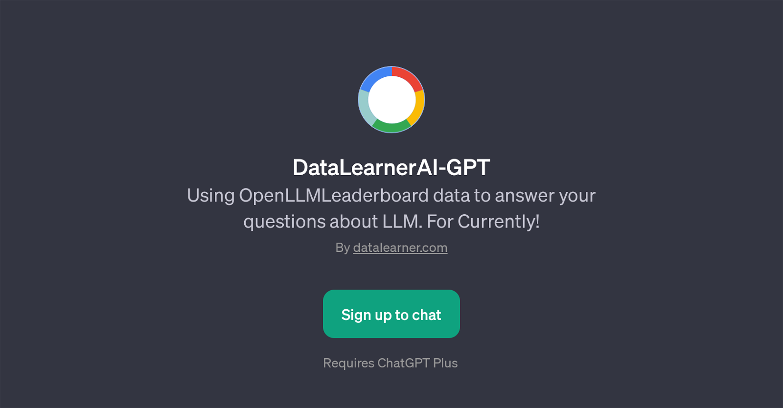 DataLearnerAI-GPT website