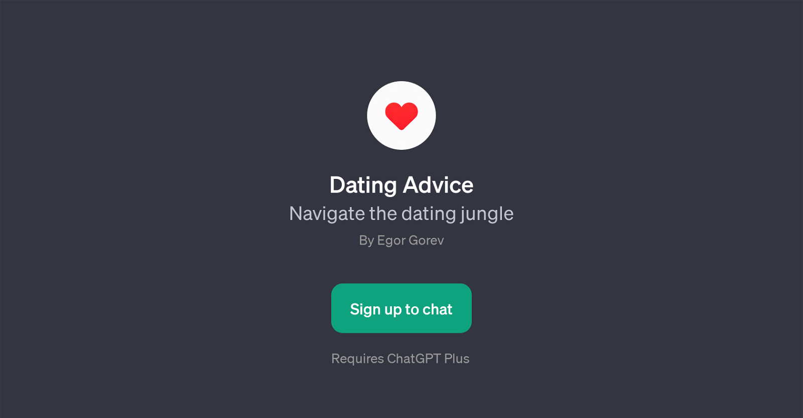 Dating Advice website