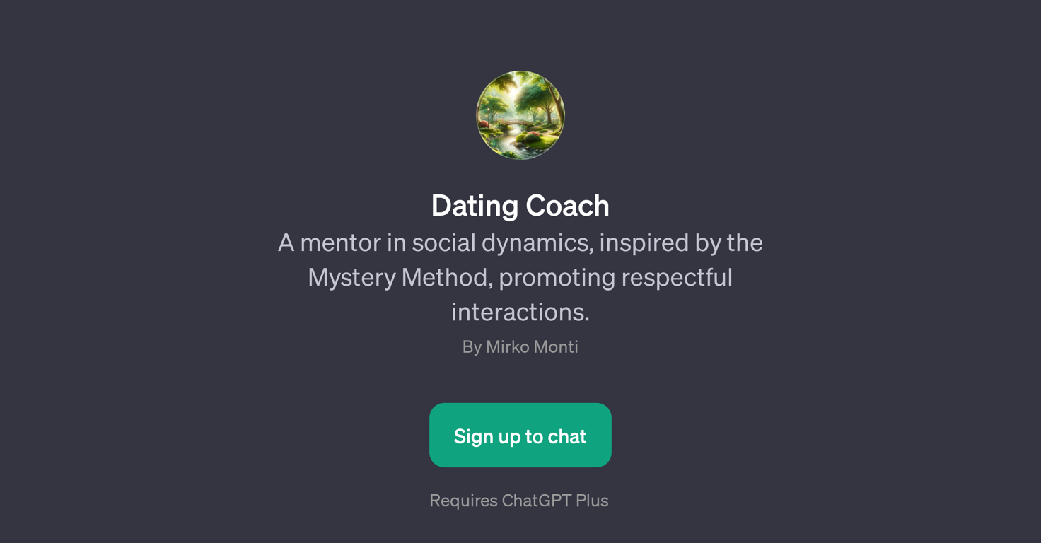 Dating Coach website