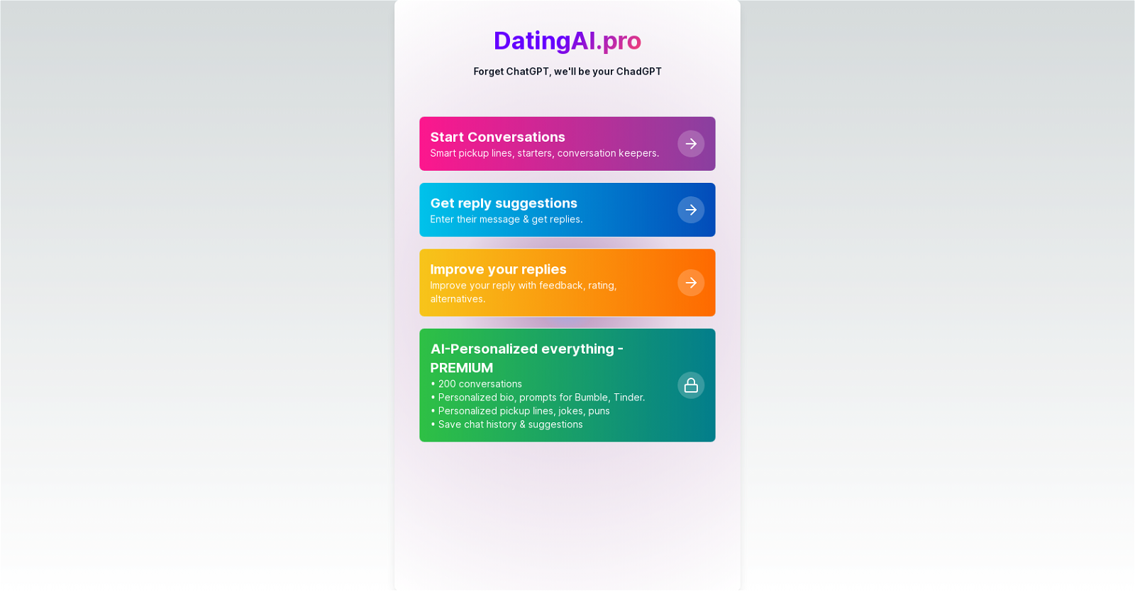 DatingAI pro