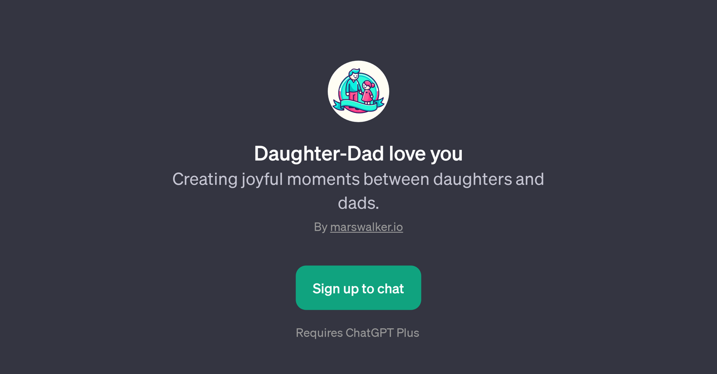 Daughter-Dad Love You website