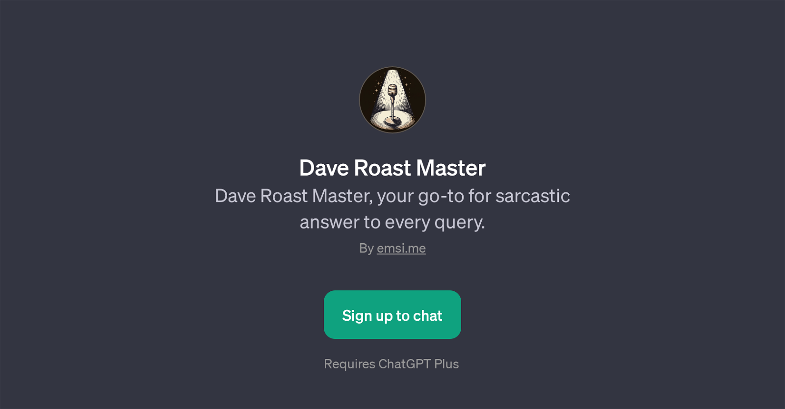 Dave Roast Master website