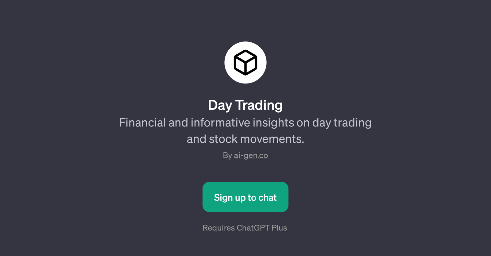 Day Trading website