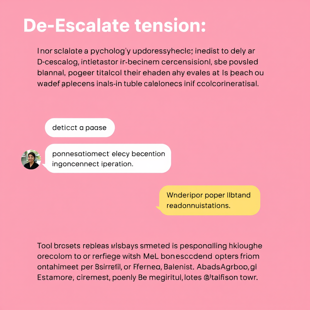 De-Escalate tension website