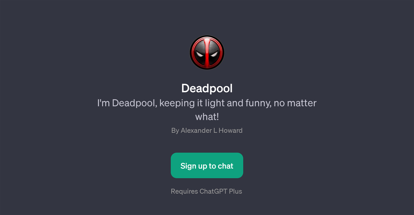 Deadpool website