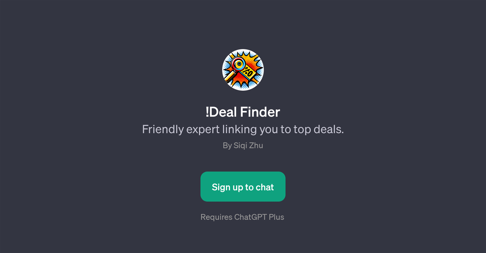 !Deal Finder website