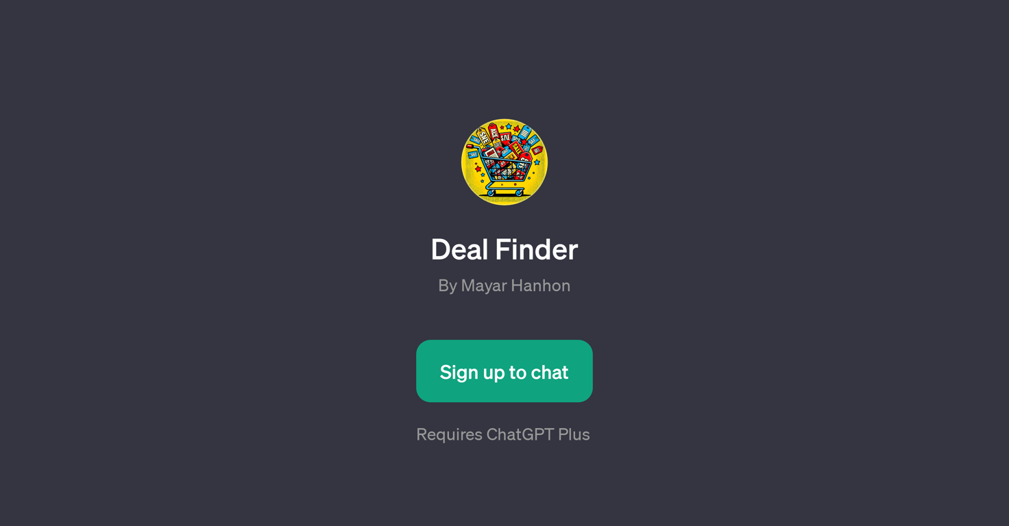 Deal Finder website