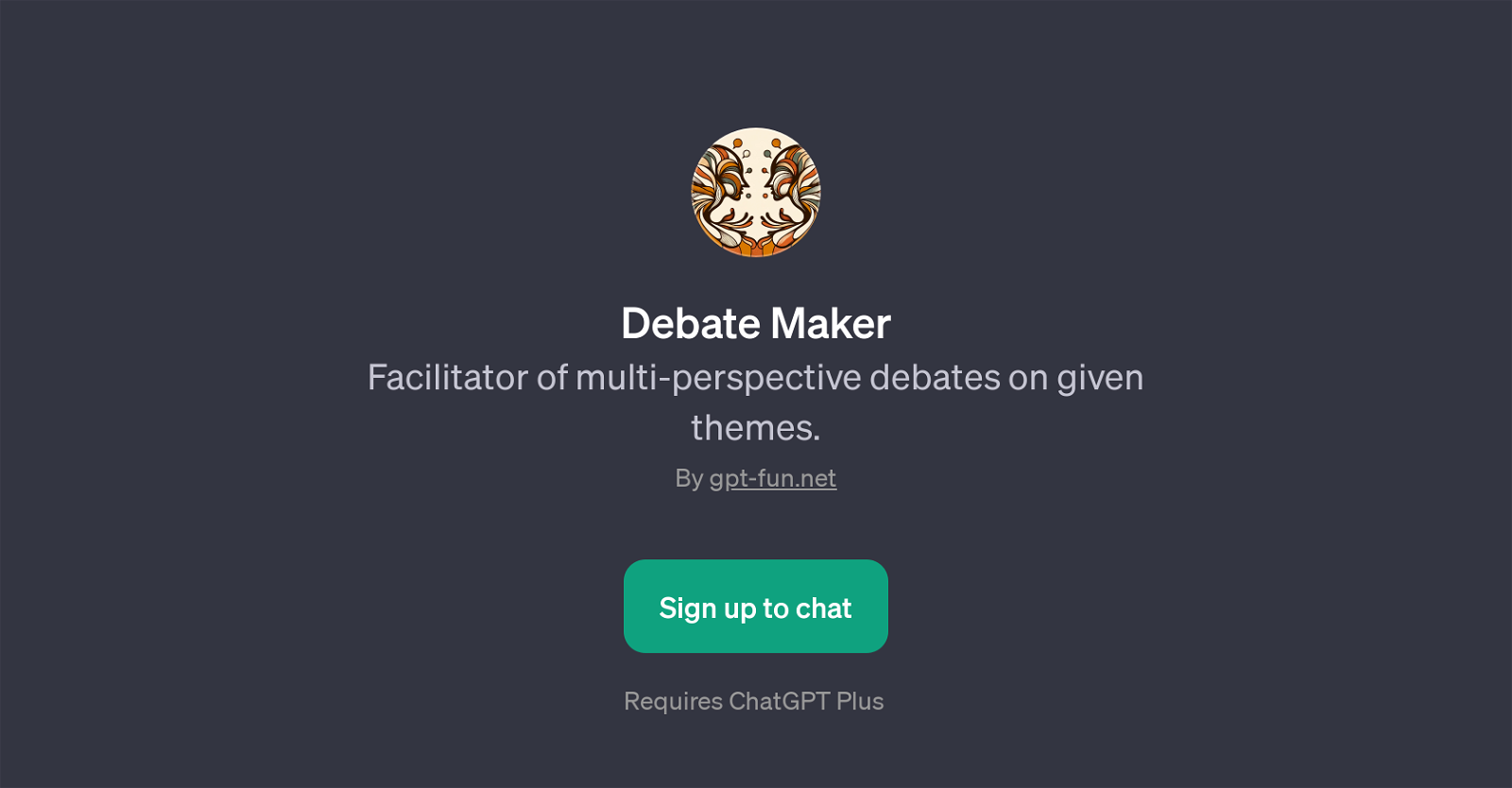 Debate Maker website