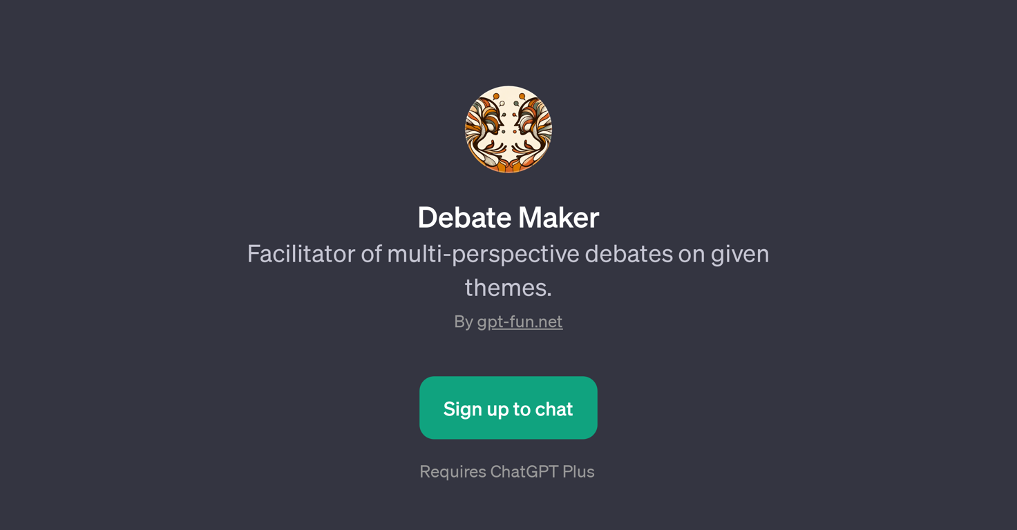 Debate Maker website