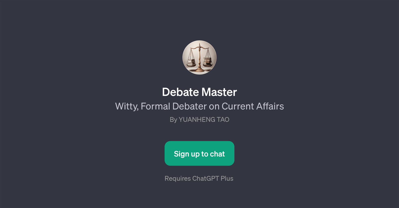 Debate Master website