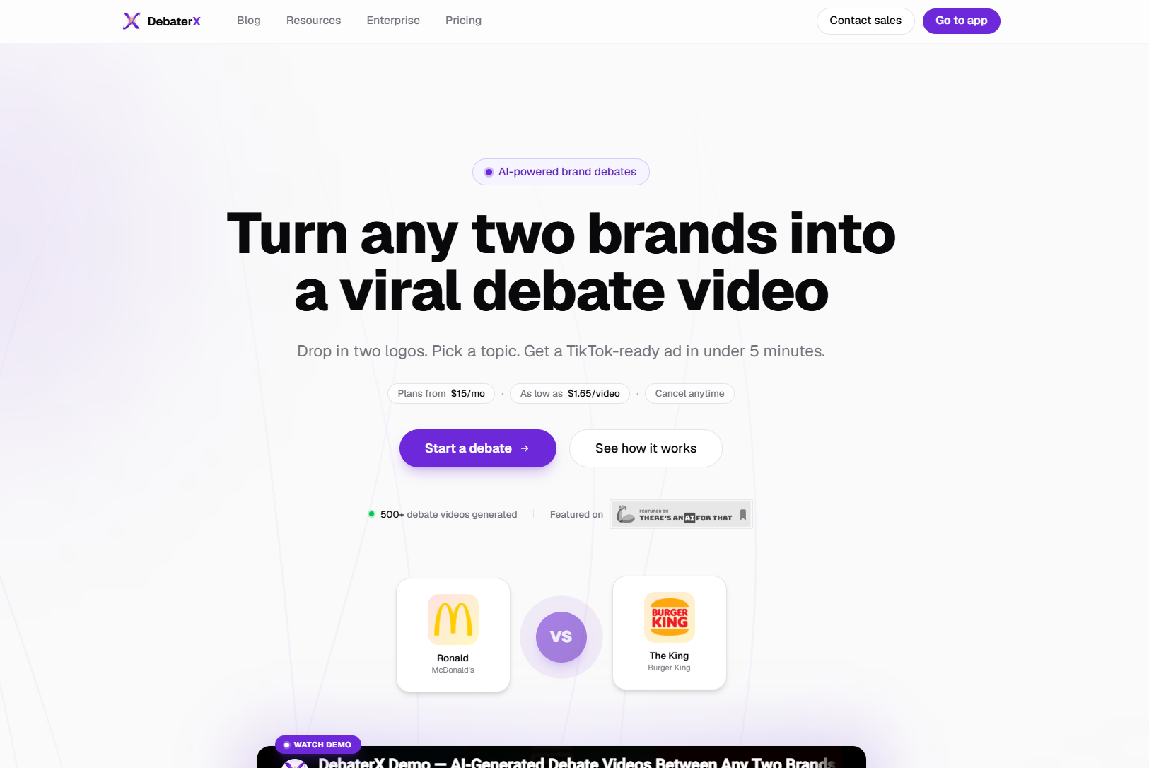 DebaterX screenshot 1 DebaterX screenshot 1