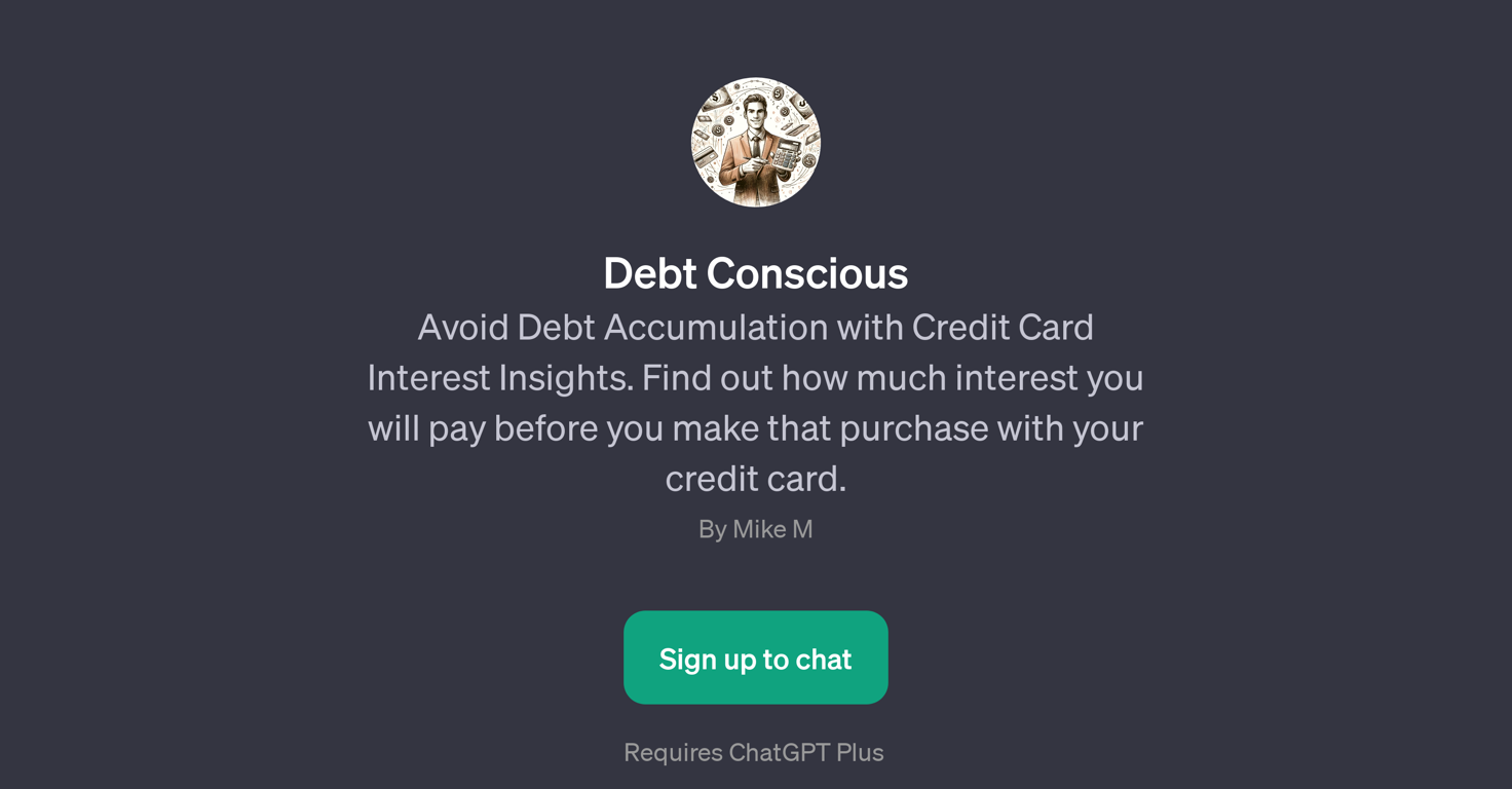 Debt Conscious website