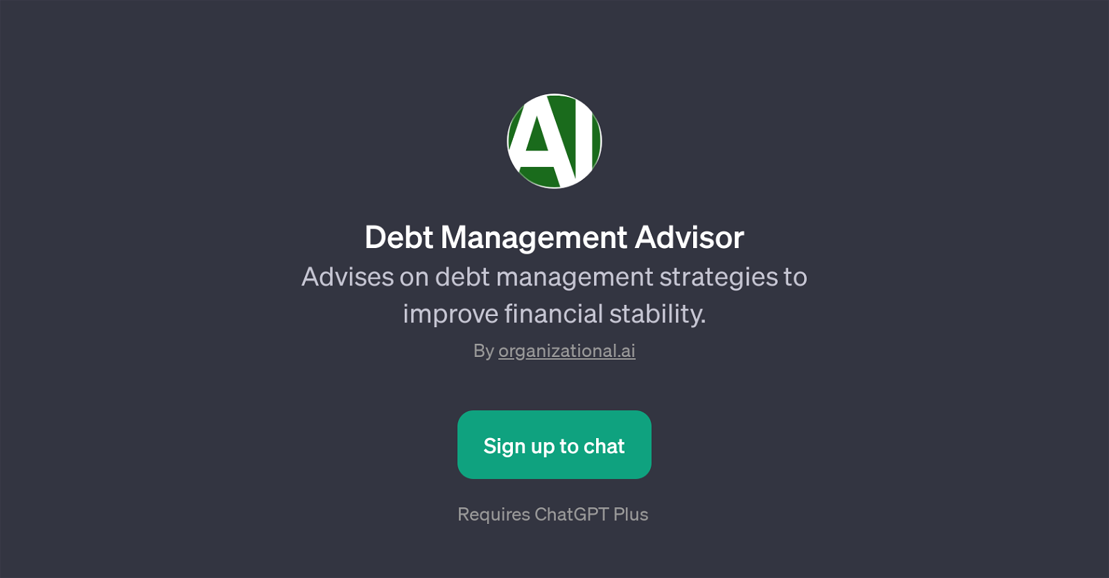 Debt Management Advisor website
