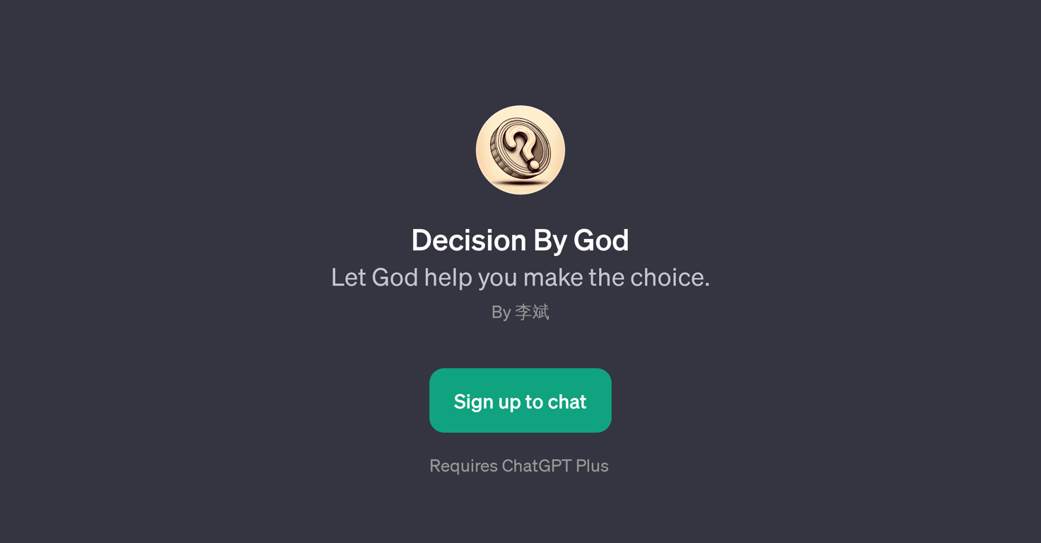 Decision By God website