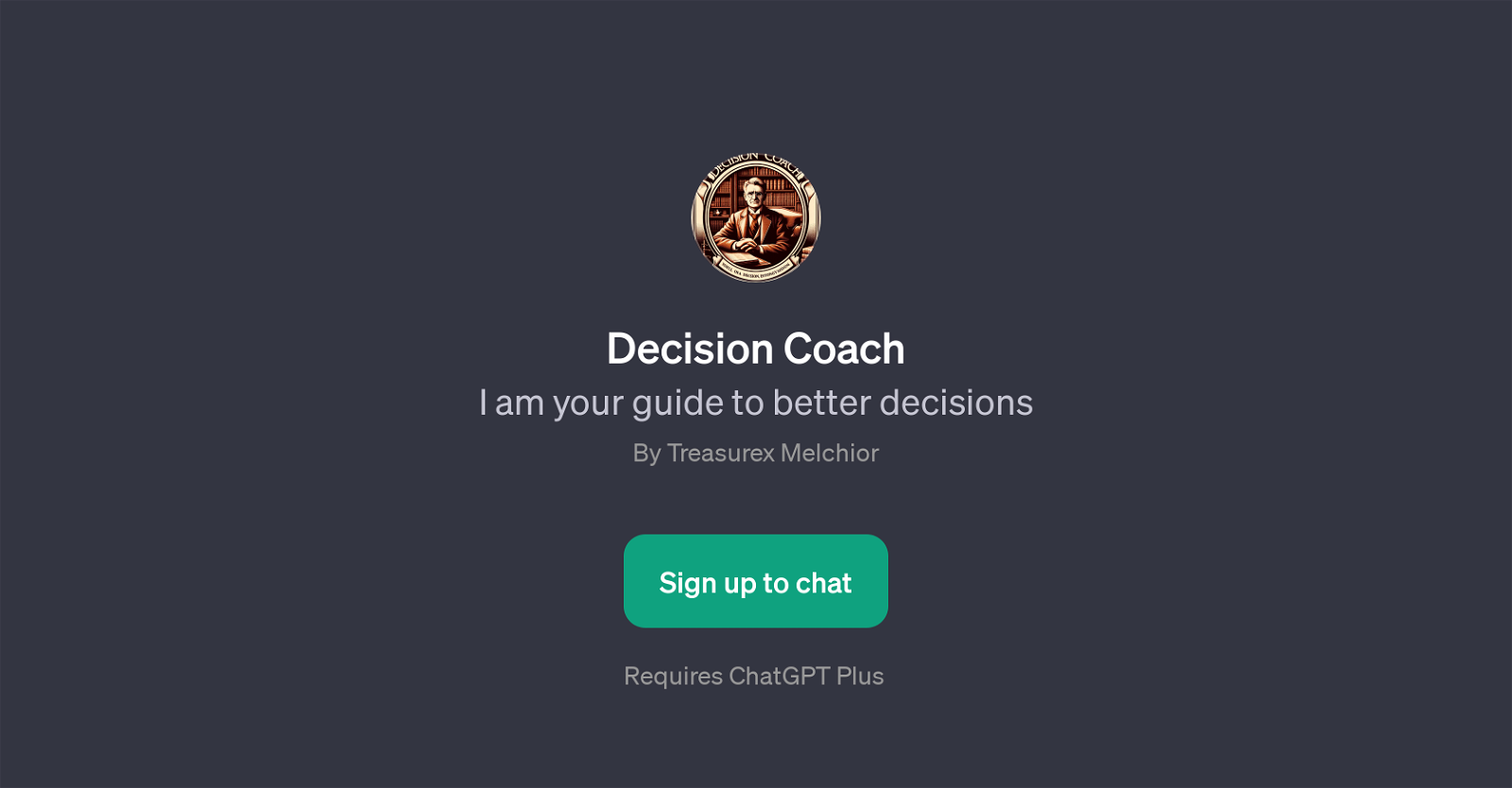Decision Coach website