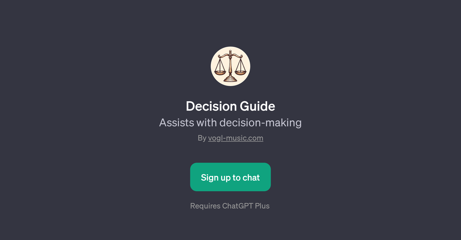 Decision Guide website