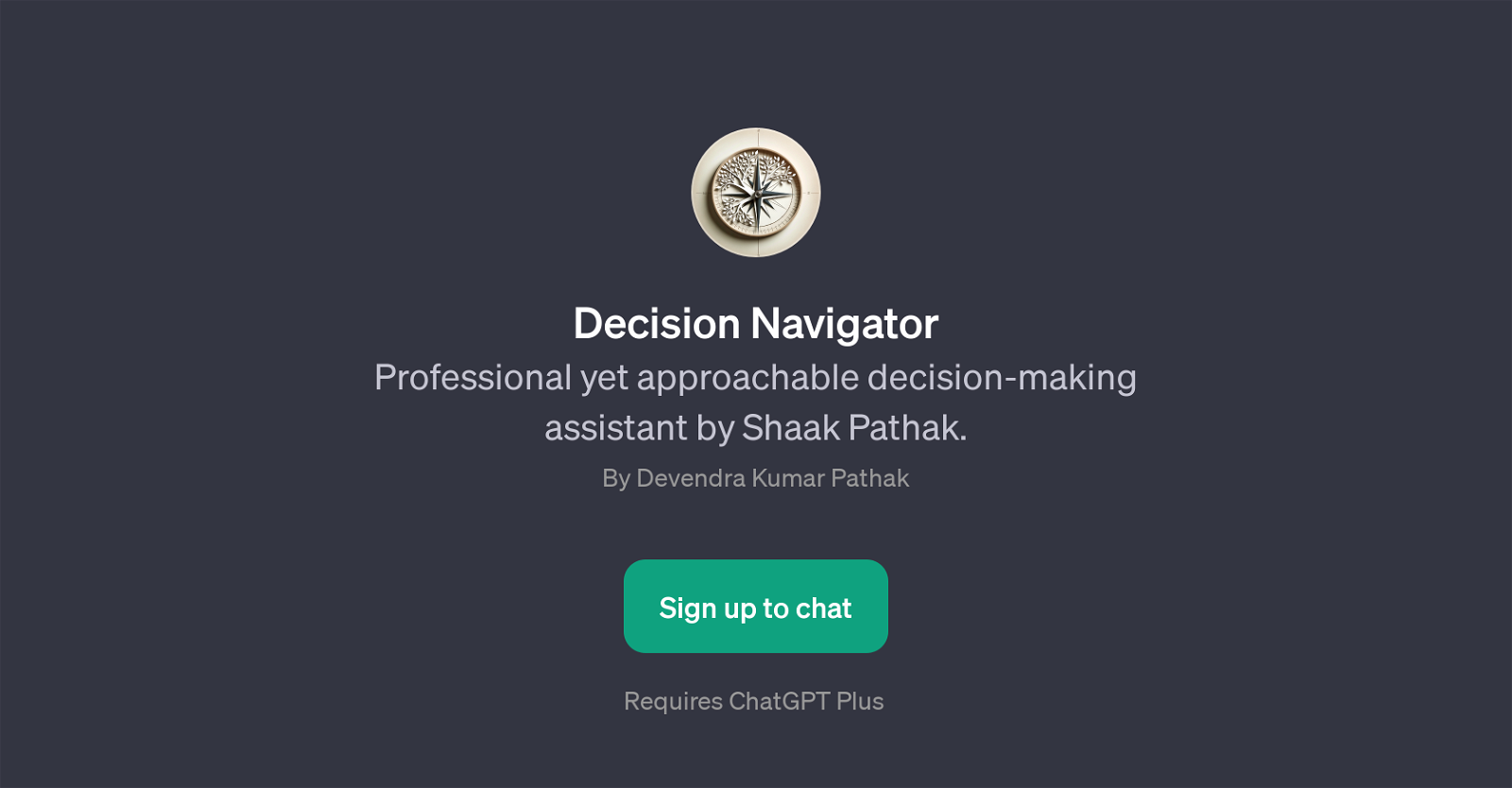 Decision Navigator website
