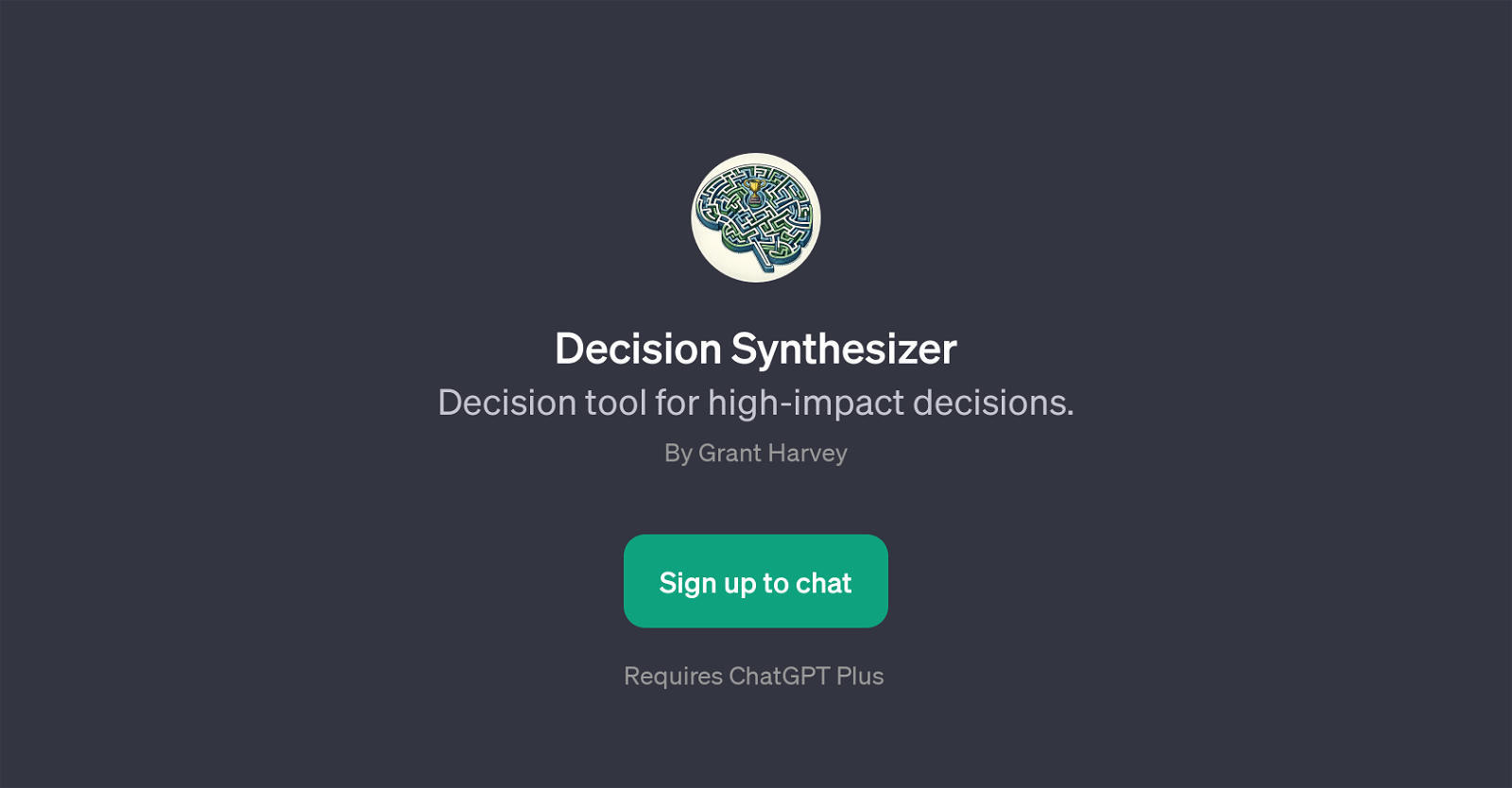 Decision Synthesizer website