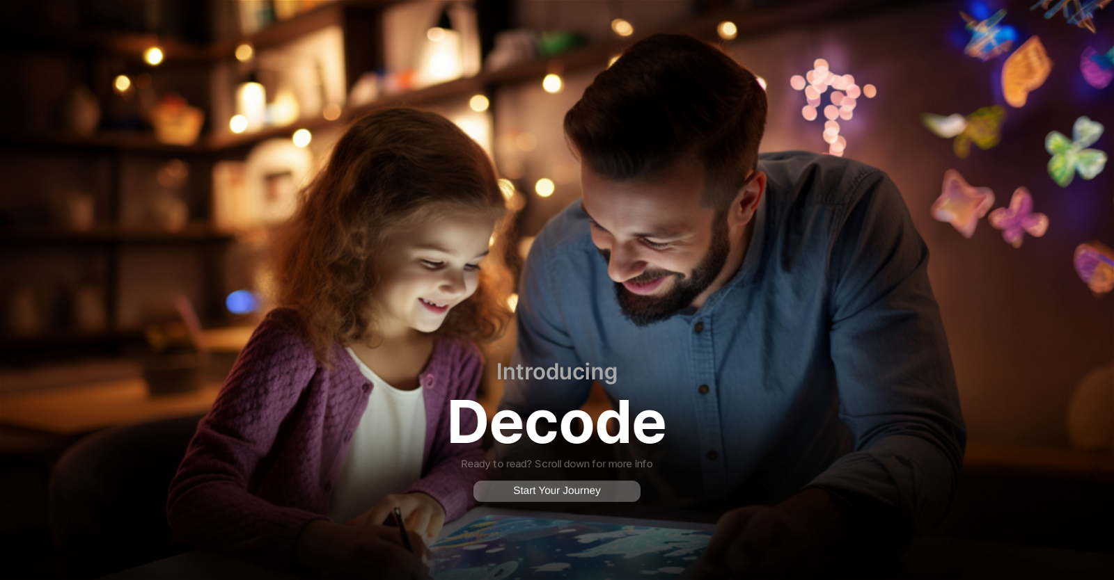 Decode 4 Kids website