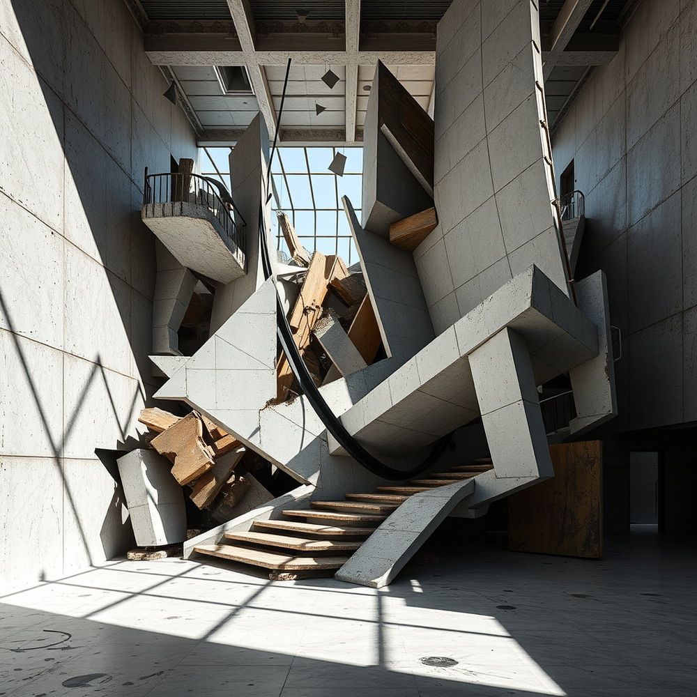 DECONSTRUCTIVISM IMAGE GENERATOR website