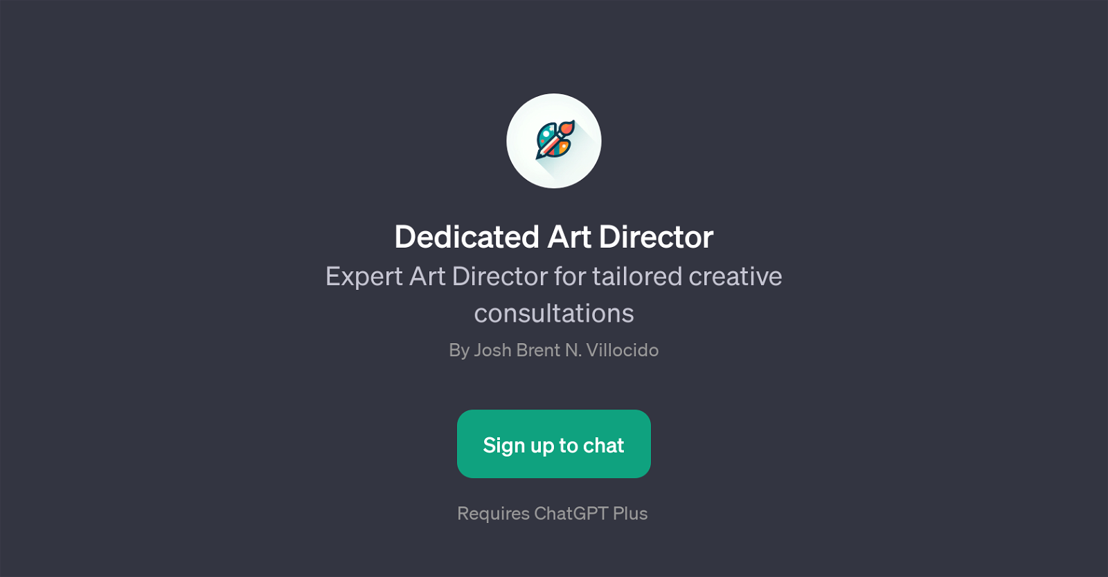 Dedicated Art Director website