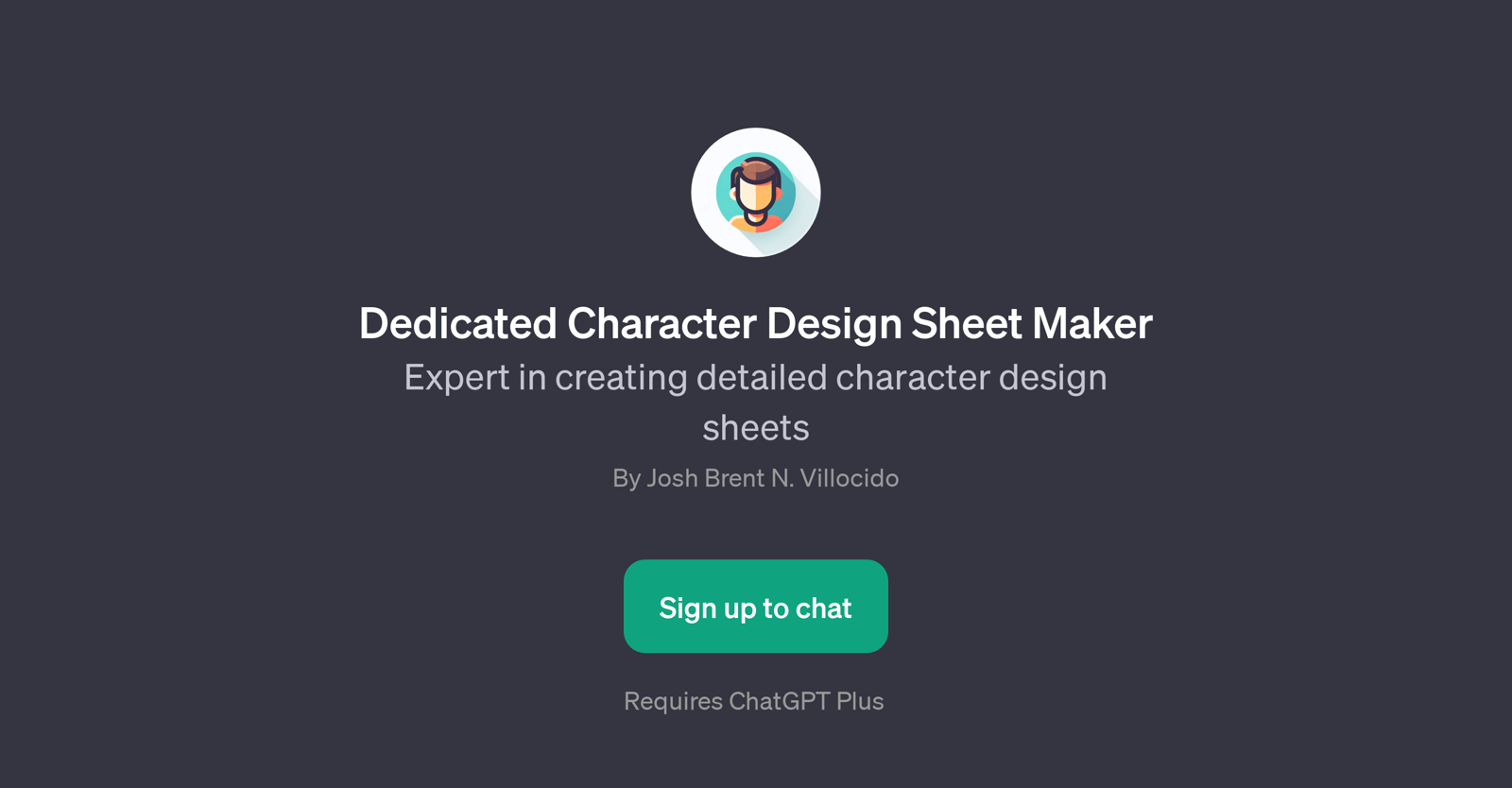 Dedicated Character Design Sheet Maker website