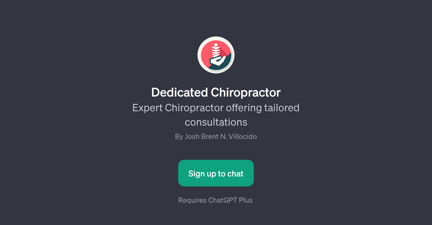Dedicated Chiropractor website