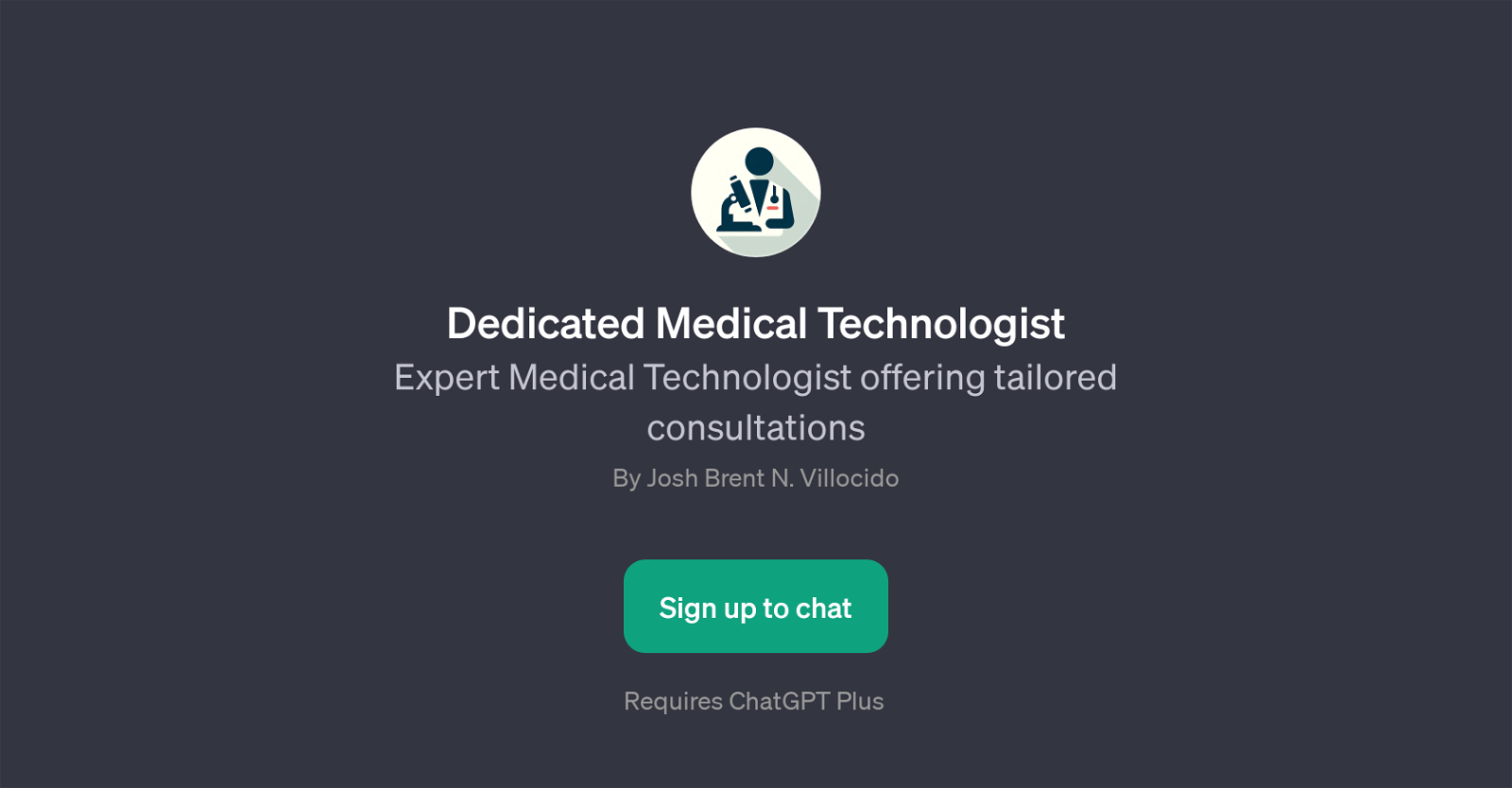Dedicated Medical Technologist website