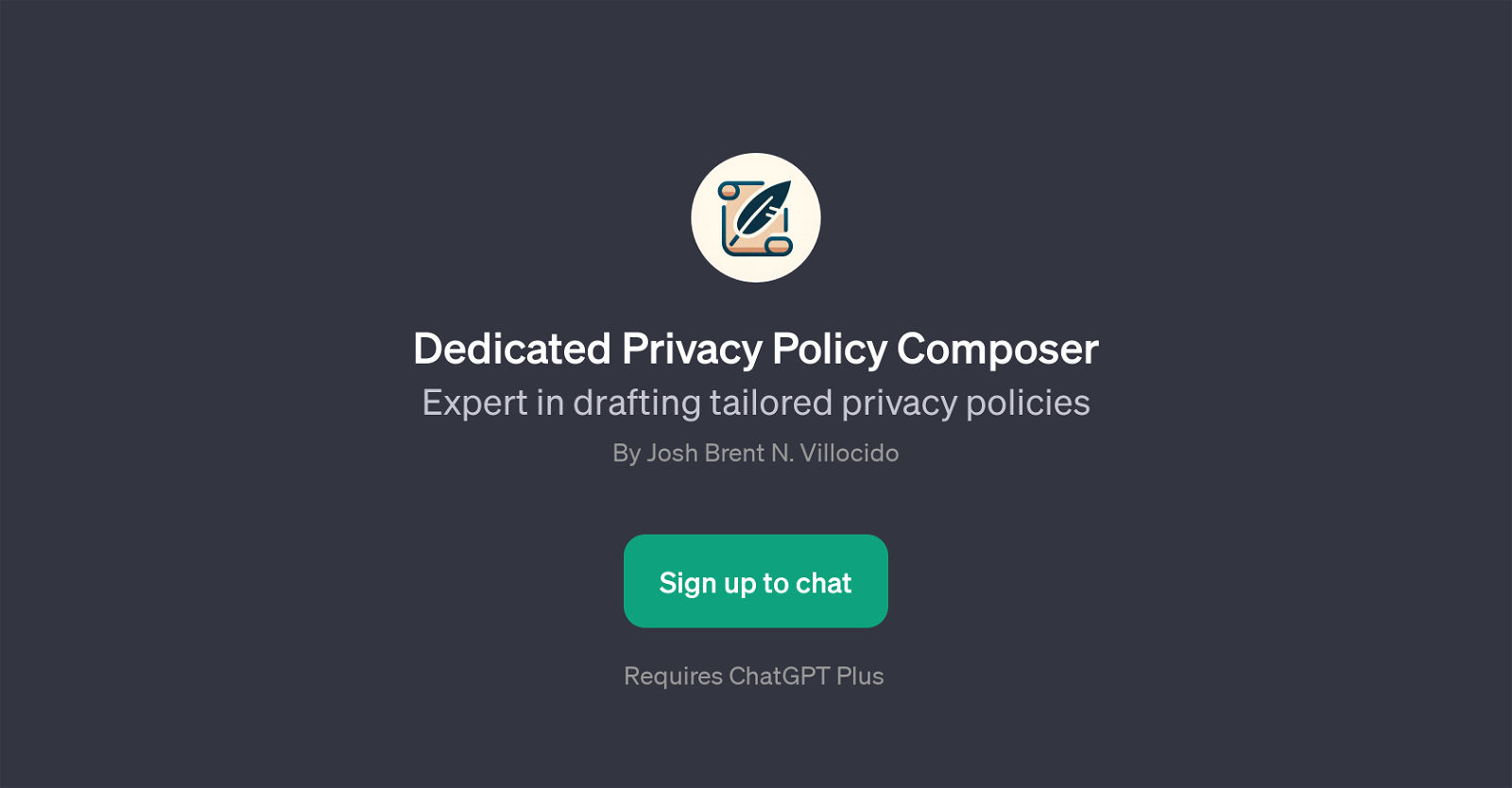 Dedicated Privacy Policy Composer website