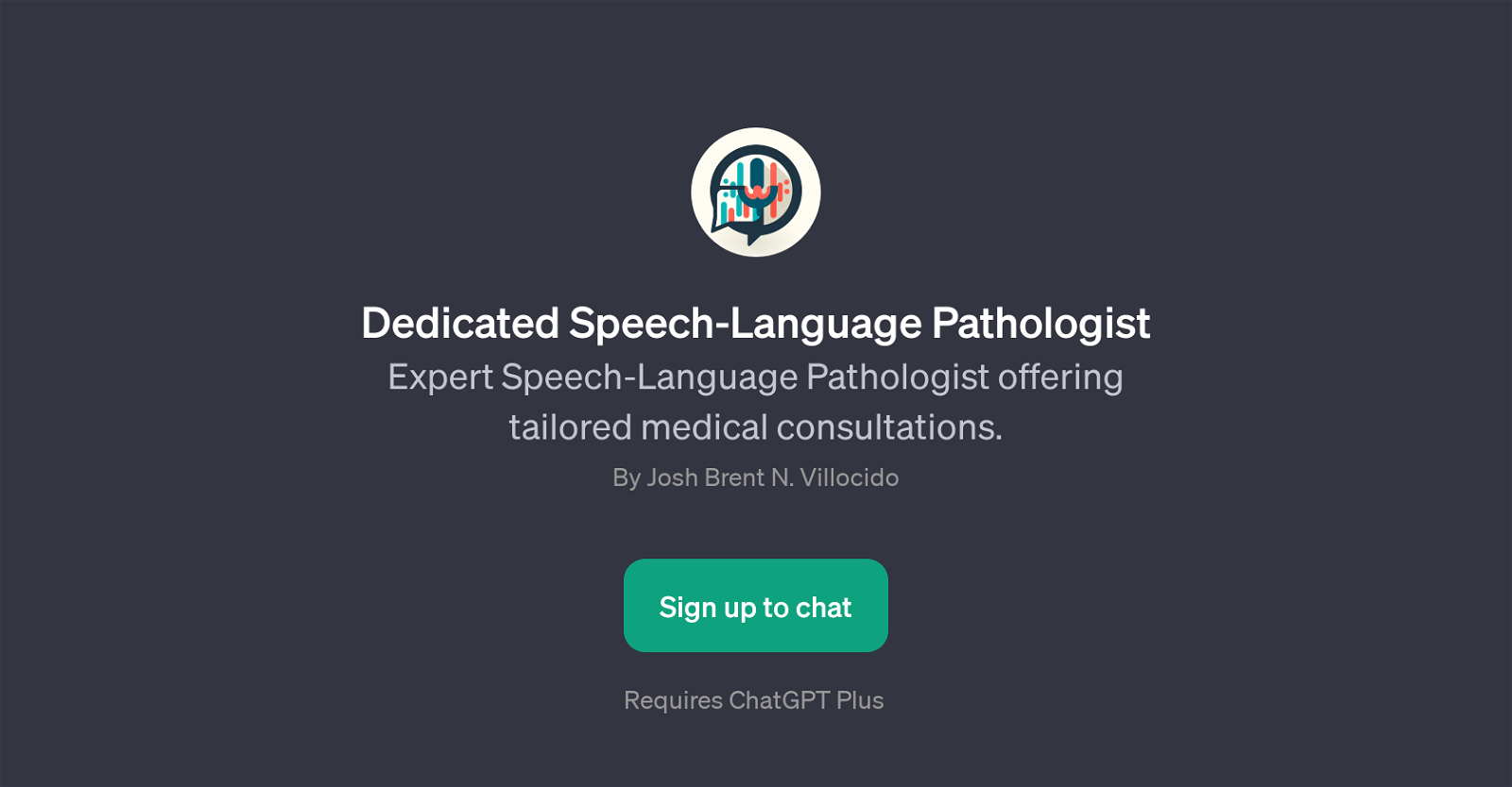 Dedicated Speech-Language Pathologist website