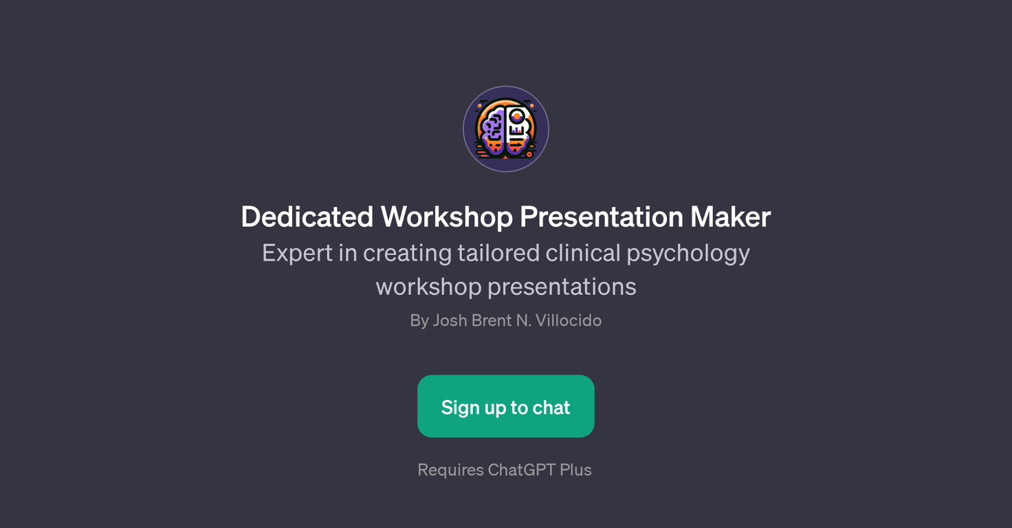 Dedicated Workshop Presentation Maker website