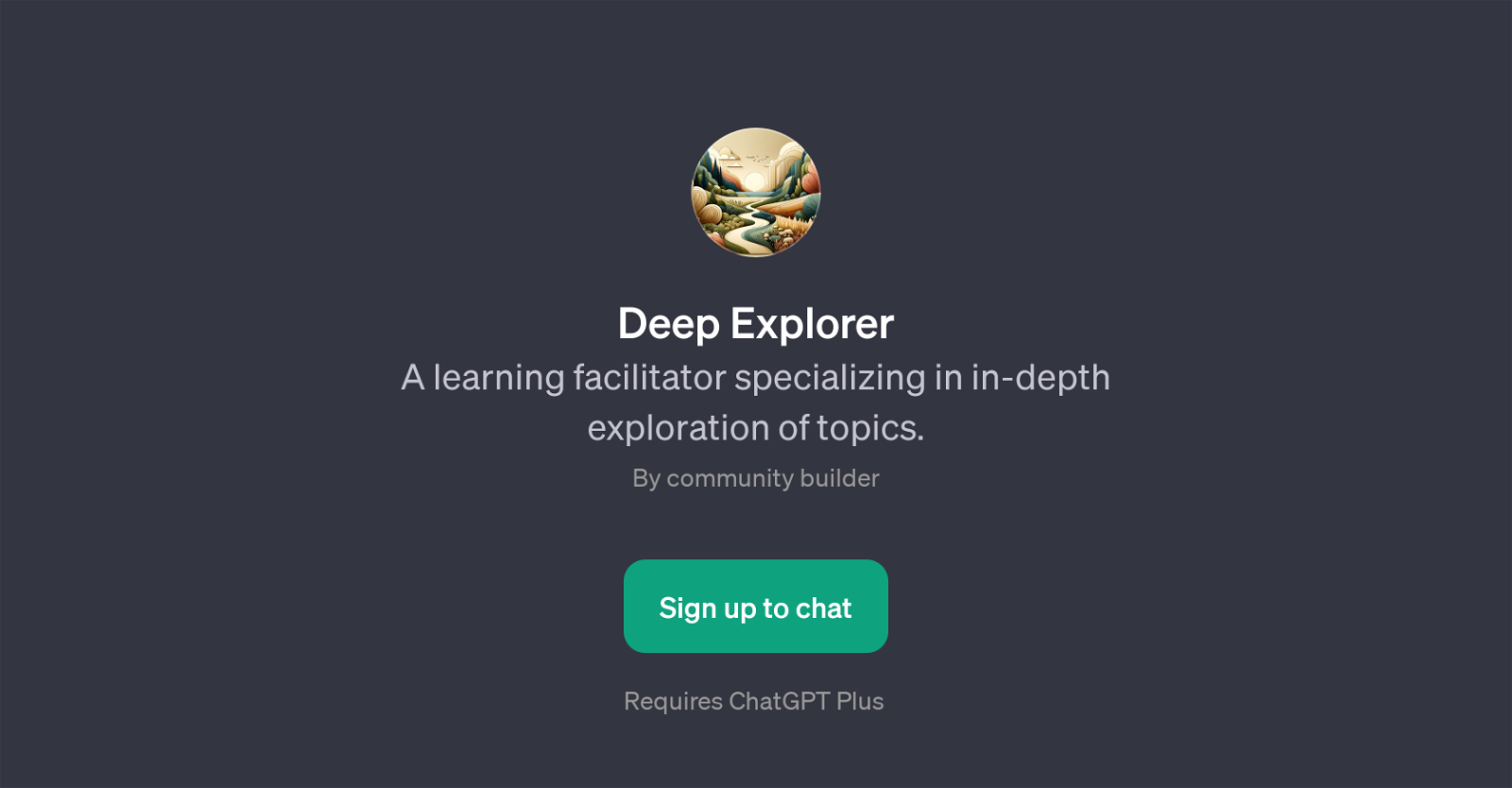 Deep Explorer website