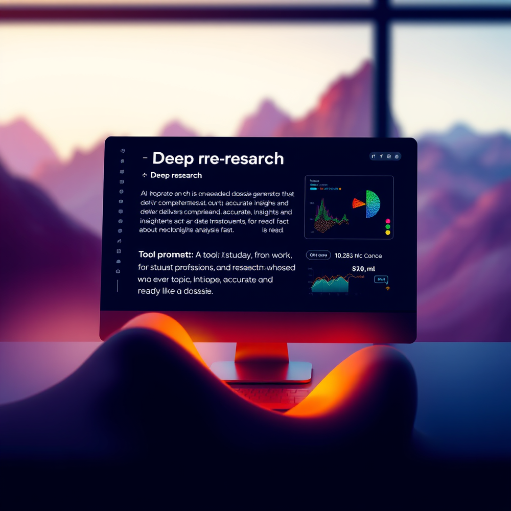Deep research website