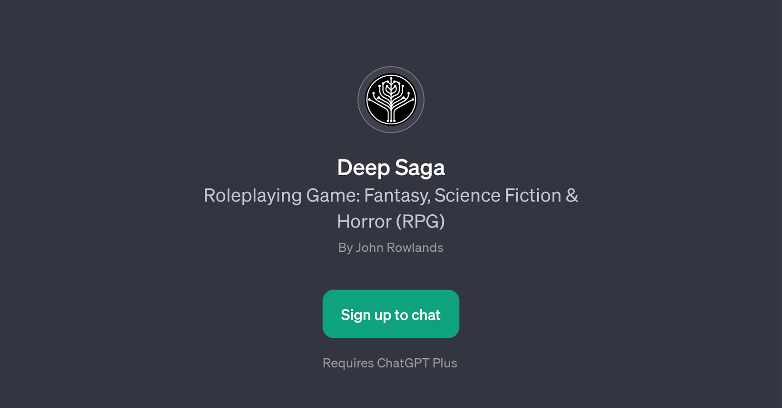 Deep Saga website