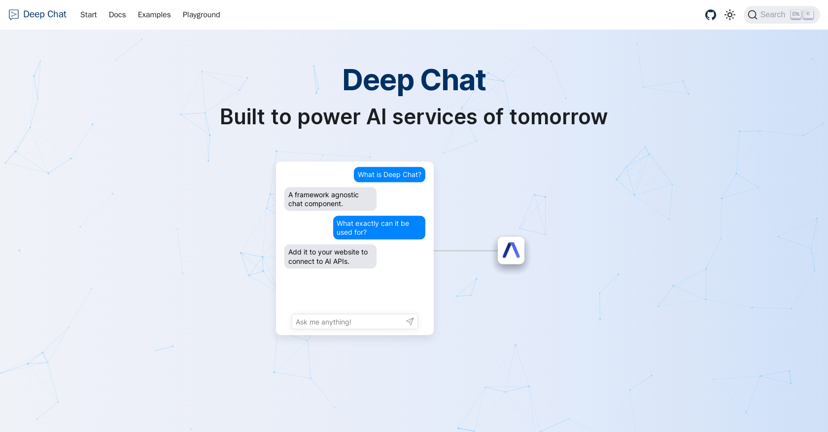 DeepChat website