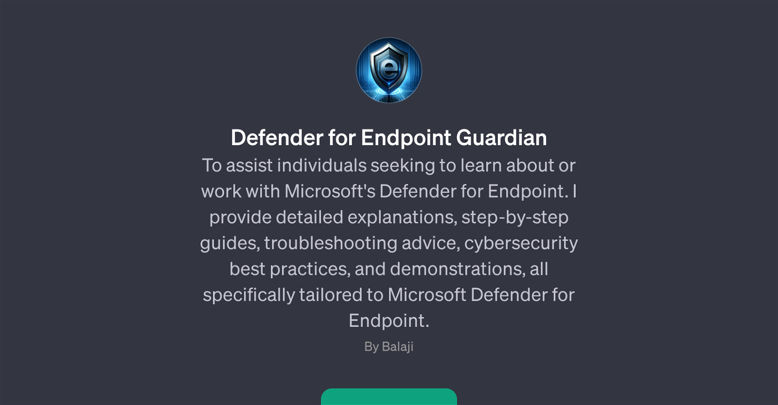 Defender for Endpoint Guardian website