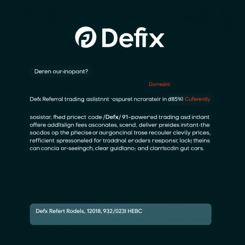 Defx Referral Code "025ERU" Get 10% OFF On Trading Fees Instantly website