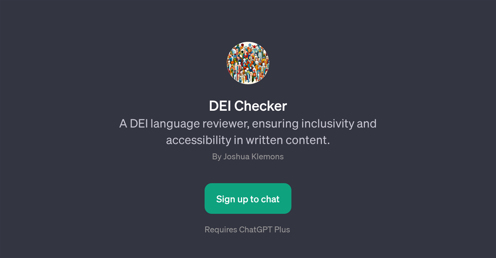 DEI Checker website