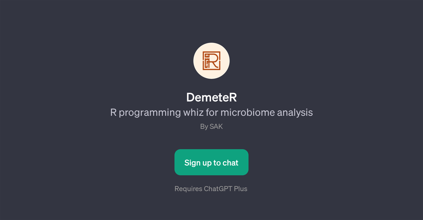 DemeteR website