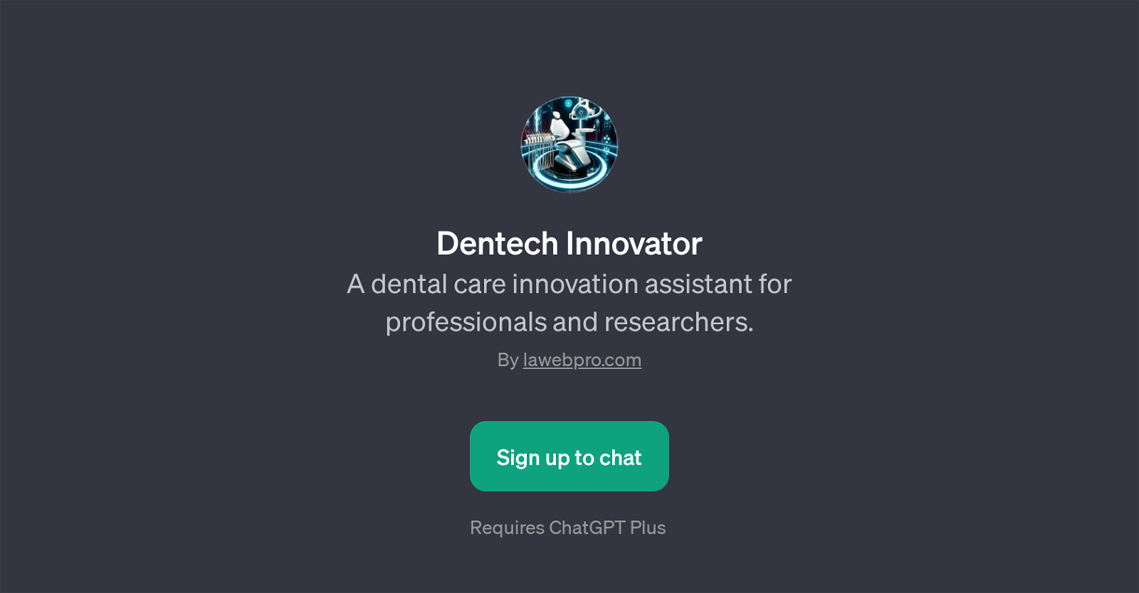 Dentech Innovator website