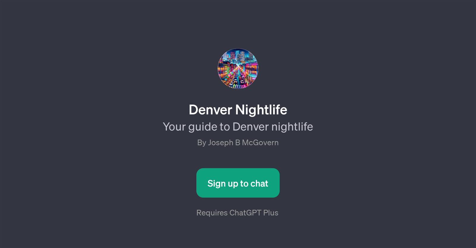 Denver Nightlife website